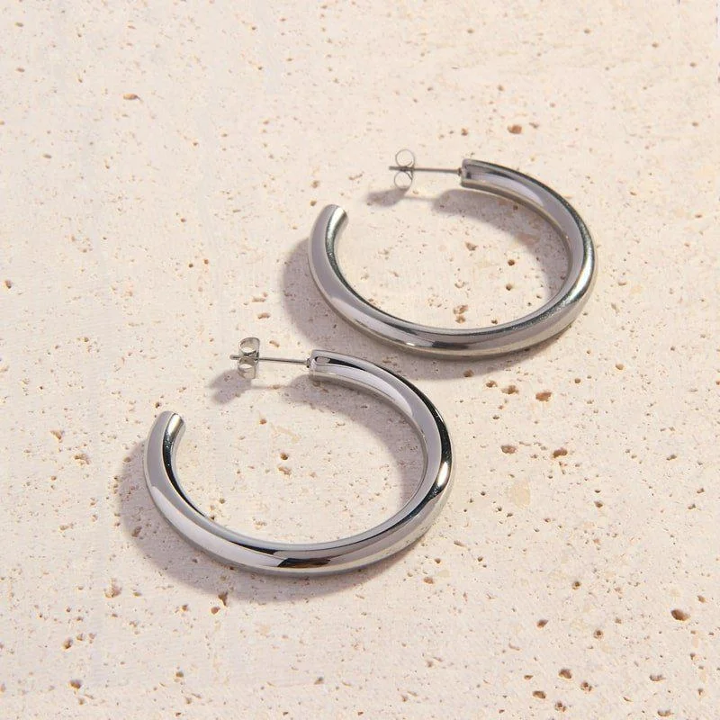 Assorted fashion earrings packCali Silver Hoops