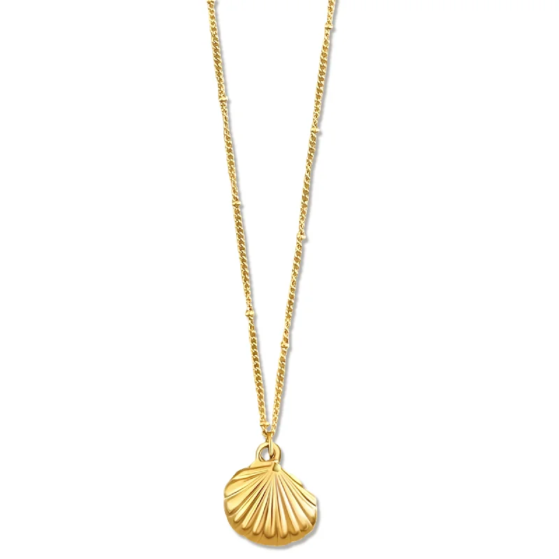 Nickel-free necklaces  Georgina Shell Pendant Necklace