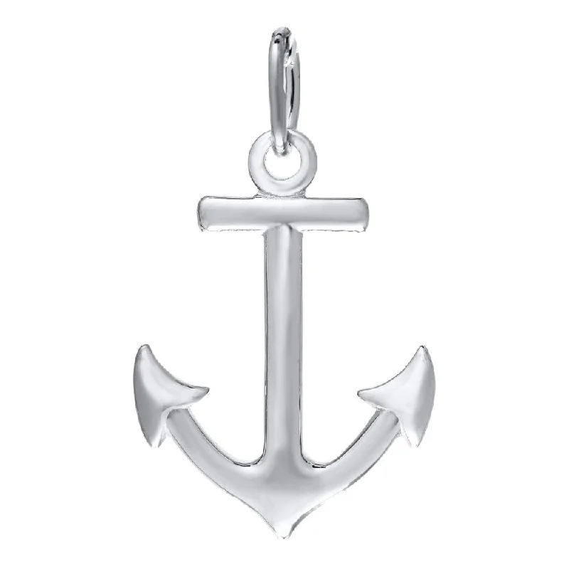 Everyday necklaces for women  Sterling Silver Anchor Pendant Necklace