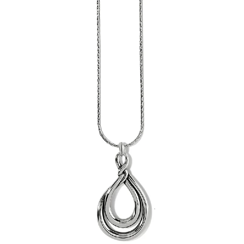 Bold charm necklaces  Brighton Interlok Twist Convertible Necklace