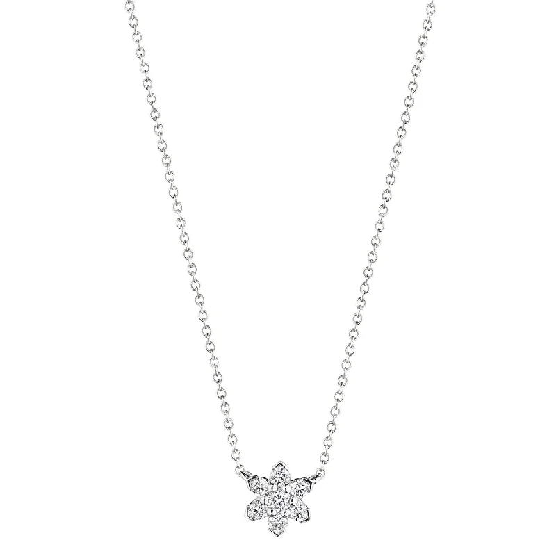 Cross pendant necklaces  Verragio 18k Gold Mini Star Diamond Pendant Necklace