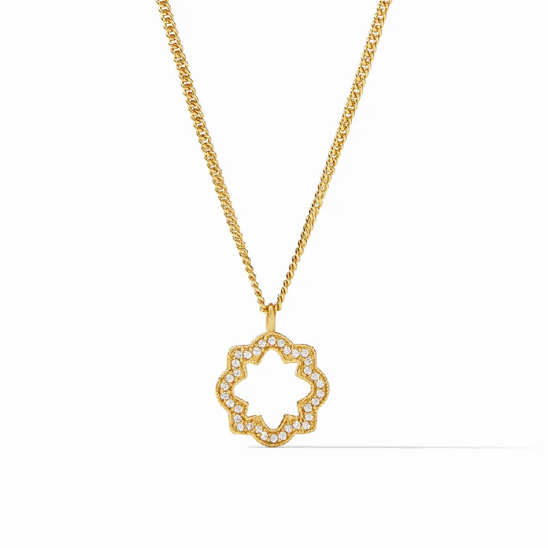 Dainty necklaces for women  Julie Vos Odette Solitaire Necklace