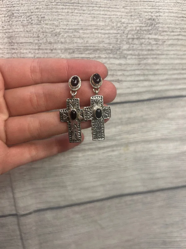 Luxury earrings overGenuine “Nolana” Cross Earrings