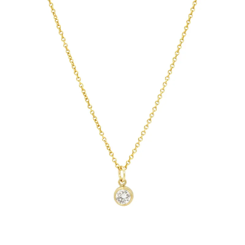 Birthstone necklaces for women  Diamond Necklace - Gold Filled