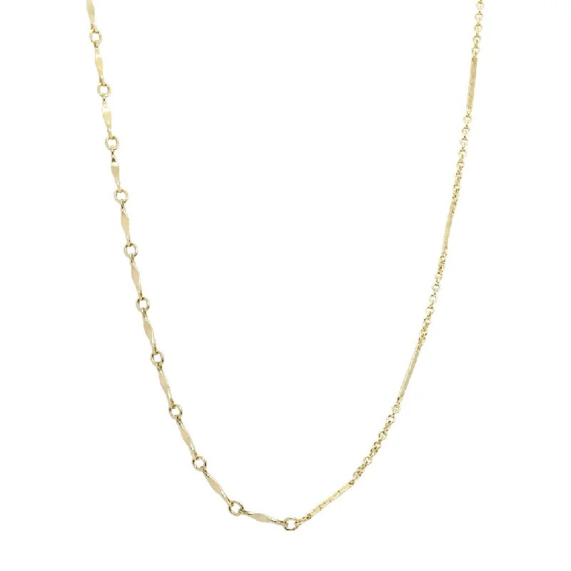 Minimalist chain necklaces  Shoreline Necklace