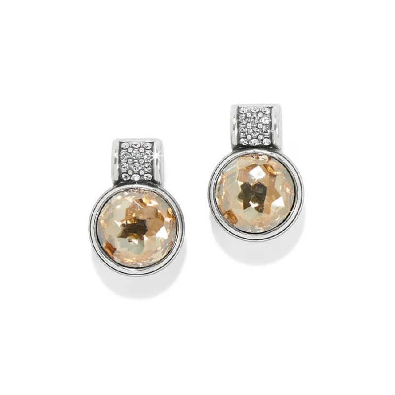 Elegant pearl drop earringsBrighton | Meridian Aurora Petite Post Earrings in Gold