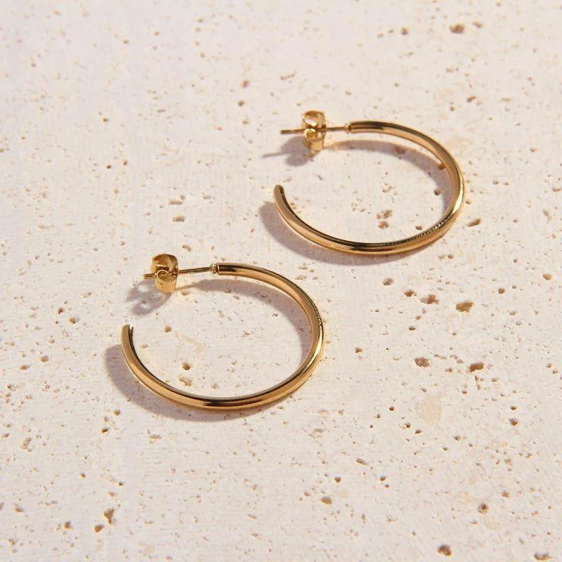 Unique handmade earringsClassic Hoops