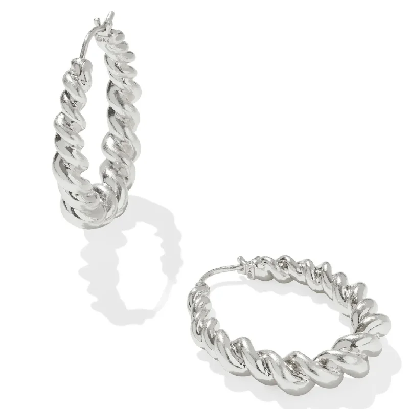 Everyday earringsKendra Scott | Haisley Hoop Earrings in Silver