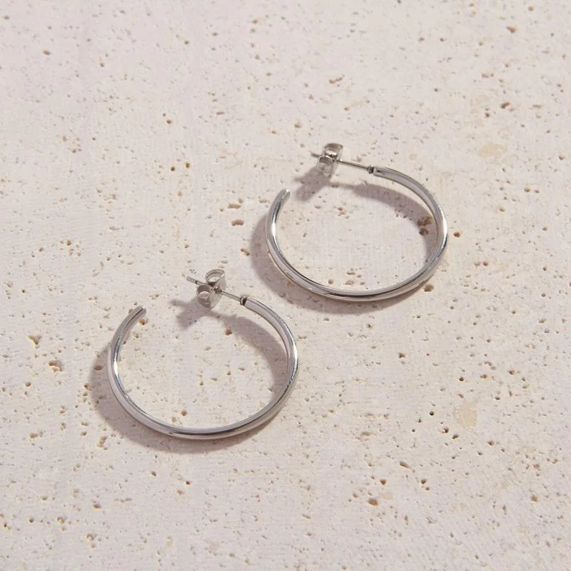 Budget-friendly earringsAgostina Silver Hoops