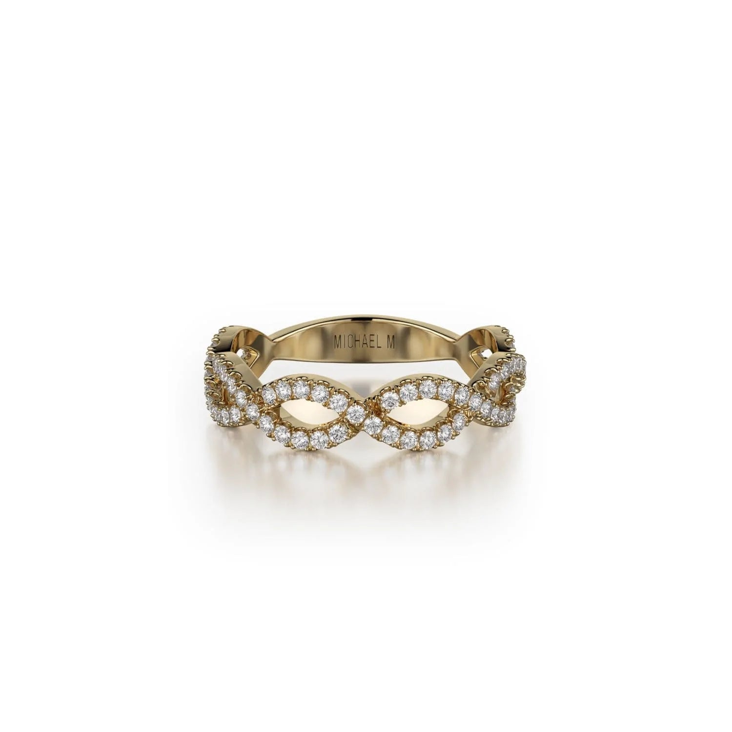 Braided Diamond Band