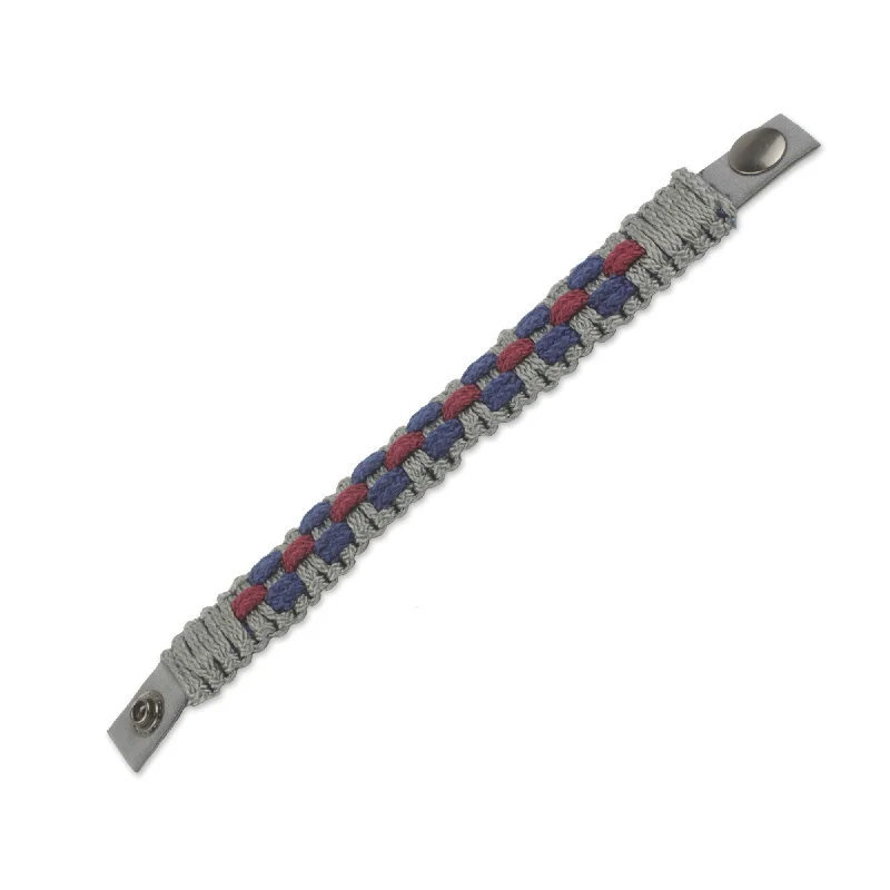 Gothic bracelets for women  Men's Recycled Paper 'Love and Honor' Bracelet (Ghana)