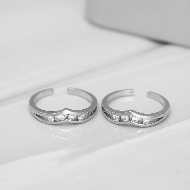 Minimal 925 Silver Toe Ring