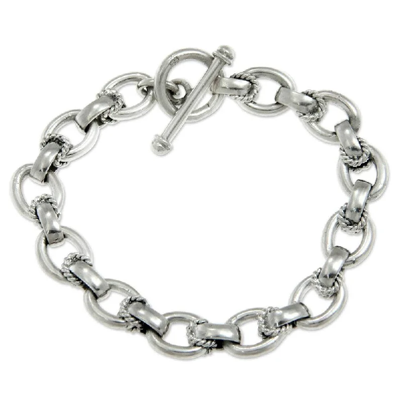 Nickel-free bracelets  Handmade Brave Lady Chain Bracelet (Indonesia)