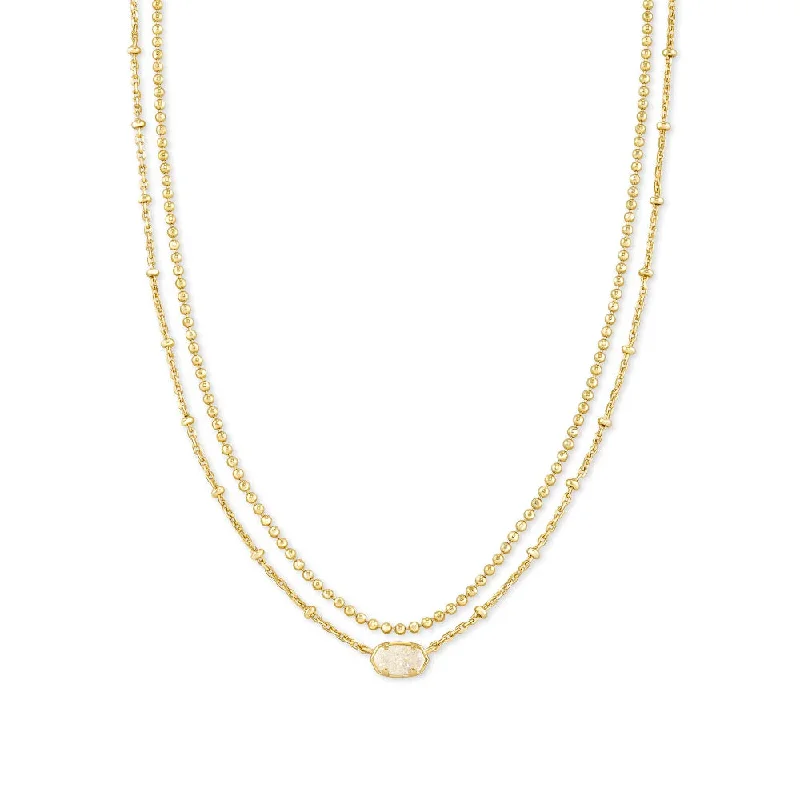 Butterfly necklaces  Kendra Scott Emilie Multi Strand Necklace in Drusy