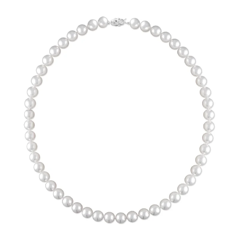 Asymmetrical necklaces  Tara Akoya Cultured Pearl Necklace