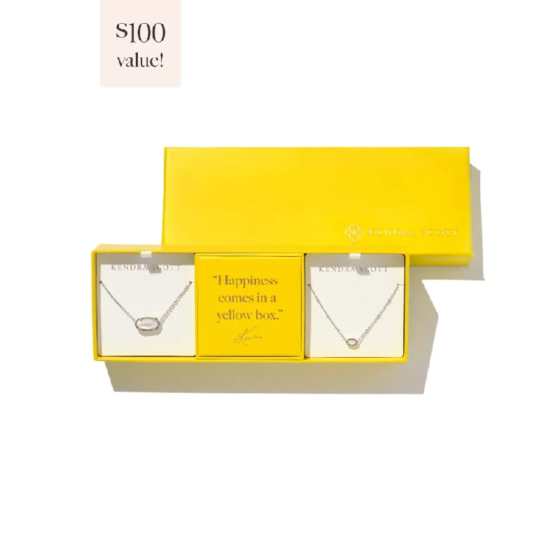 Luxury necklaces over $500  Kendra Scott Elisa Necklace Gift Set - Ivory Mother of Pearl