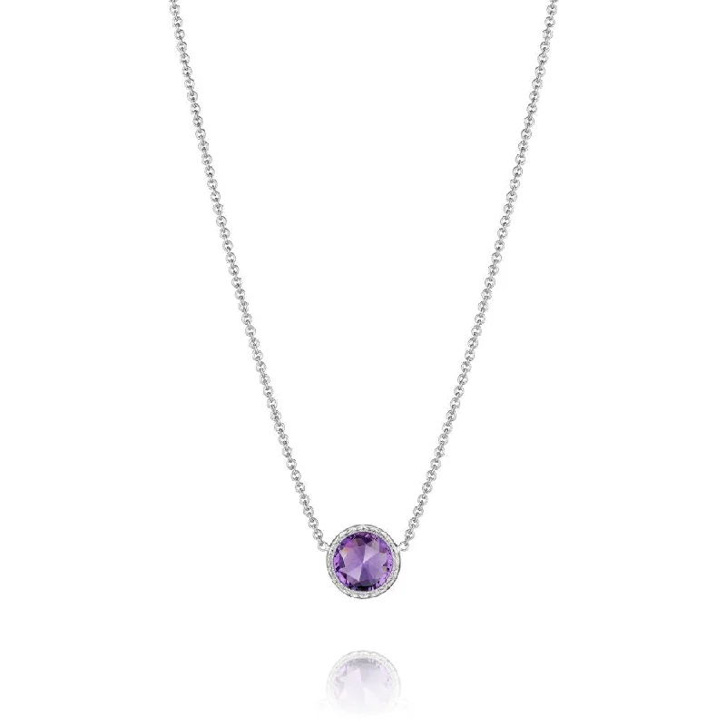 Adjustable length necklaces  Tacori Floating Bezel Gemstone Necklace