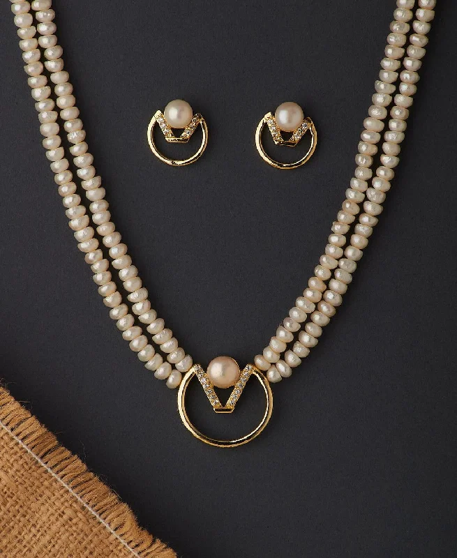 Fashion necklaces under $50  Classy Real Pearl Necklace Set