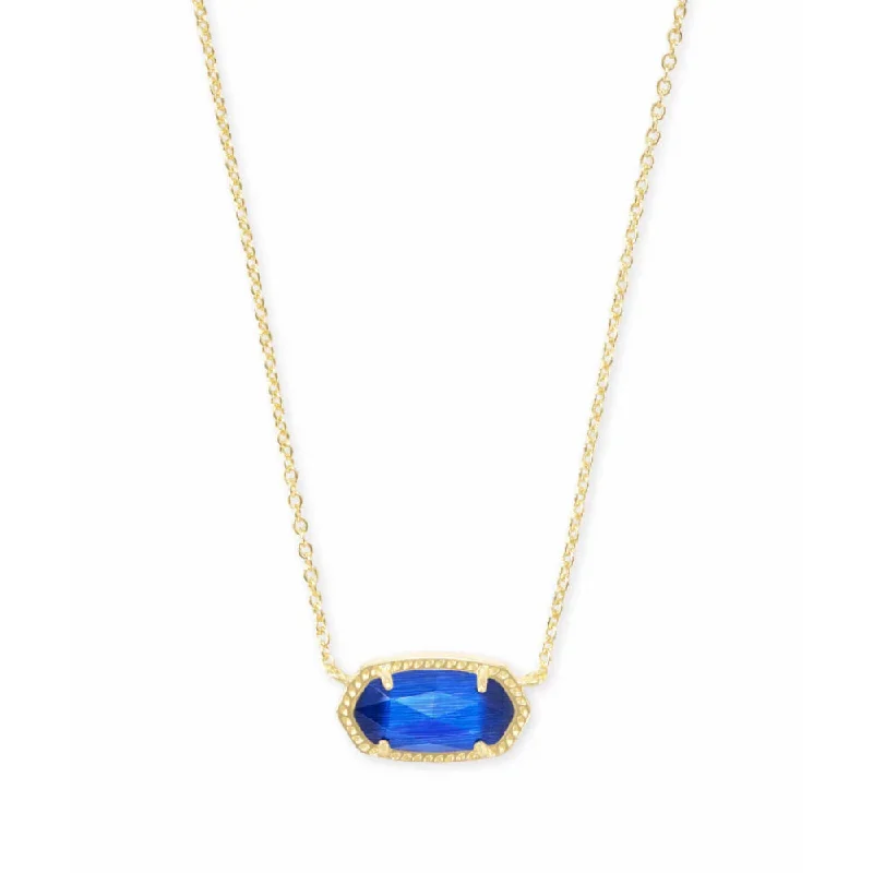 Christmas holiday necklaces  Kendra Scott Elisa Pendant Necklace in Cobalt Cats Eye