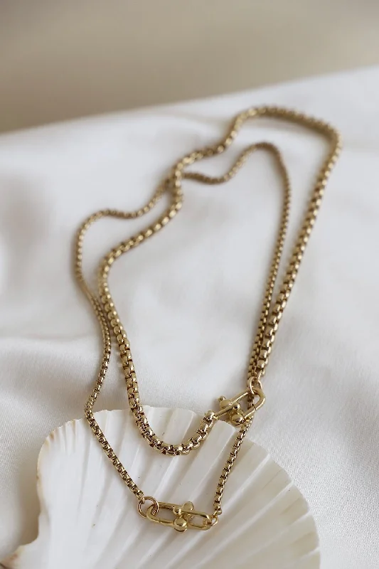 Bold charm necklaces  NOVA CHAIN NECKLACE