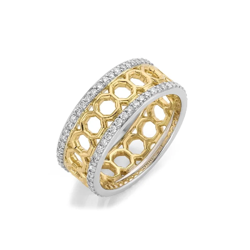 Octave Wide Band Ring